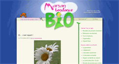 Desktop Screenshot of mamantendancebio.fr
